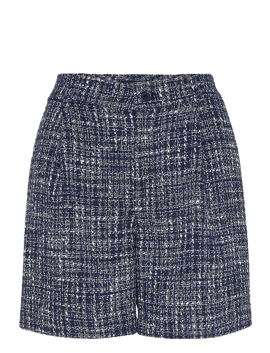 Lauren Ralph Lauren - CLASSIC BOUCLE-WVN-SHORTS - freizeitshorts - navy blue multi - 0