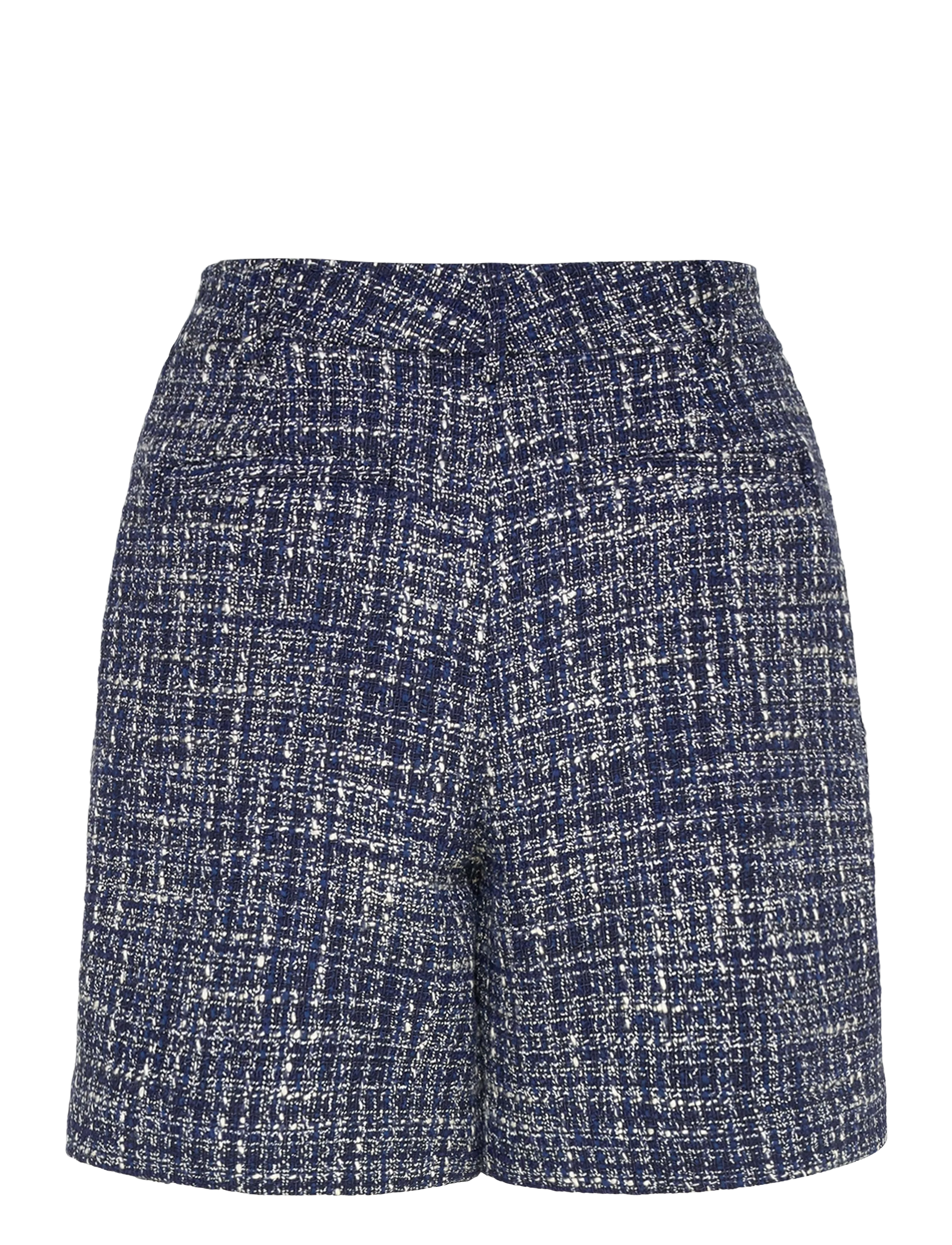 Lauren Ralph Lauren - CLASSIC BOUCLE-WVN-SHORTS - shorts casual - navy blue multi - 1