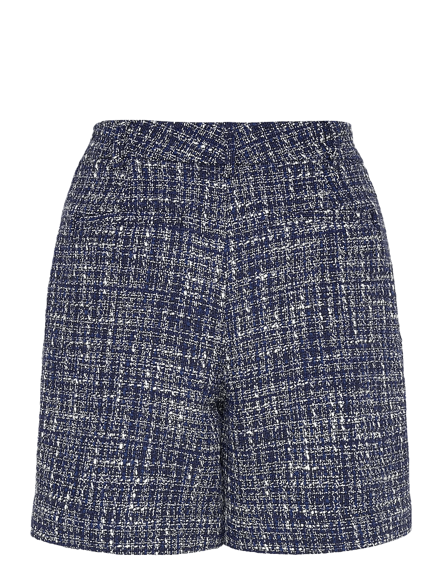 Lauren Ralph Lauren - CLASSIC BOUCLE-WVN-SHORTS - freizeitshorts - navy blue multi - 1