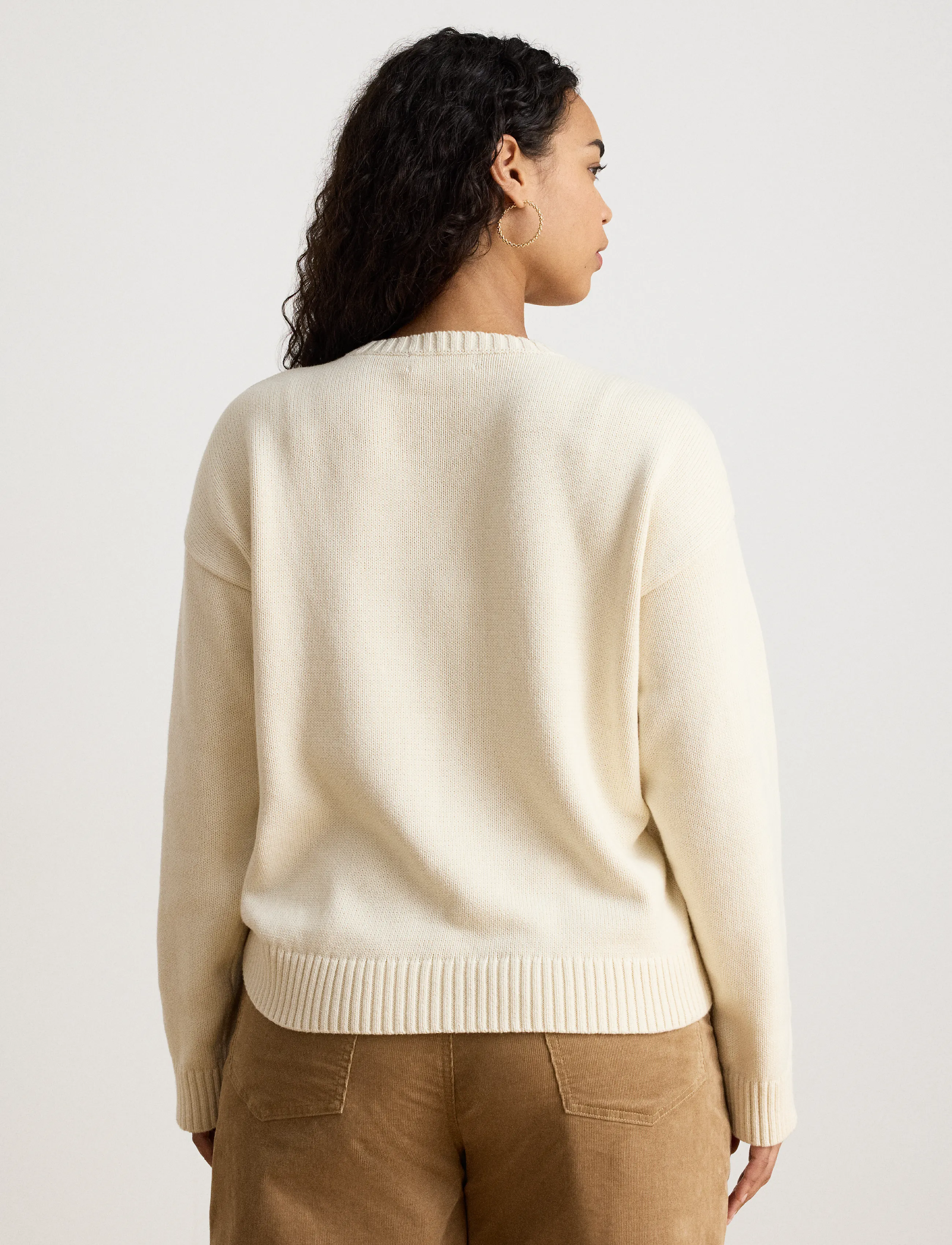 Tröja beige / brun / ljusbrun 3