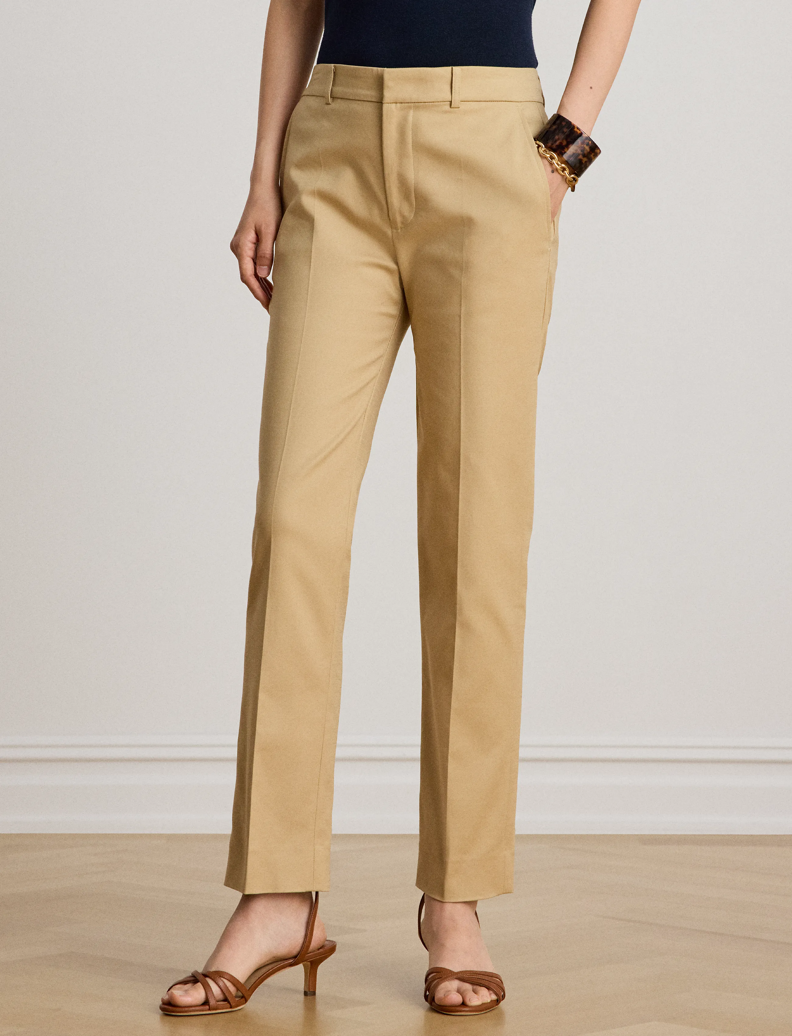 Lauren Ralph Lauren Pressveckad byxa dam – bild 8