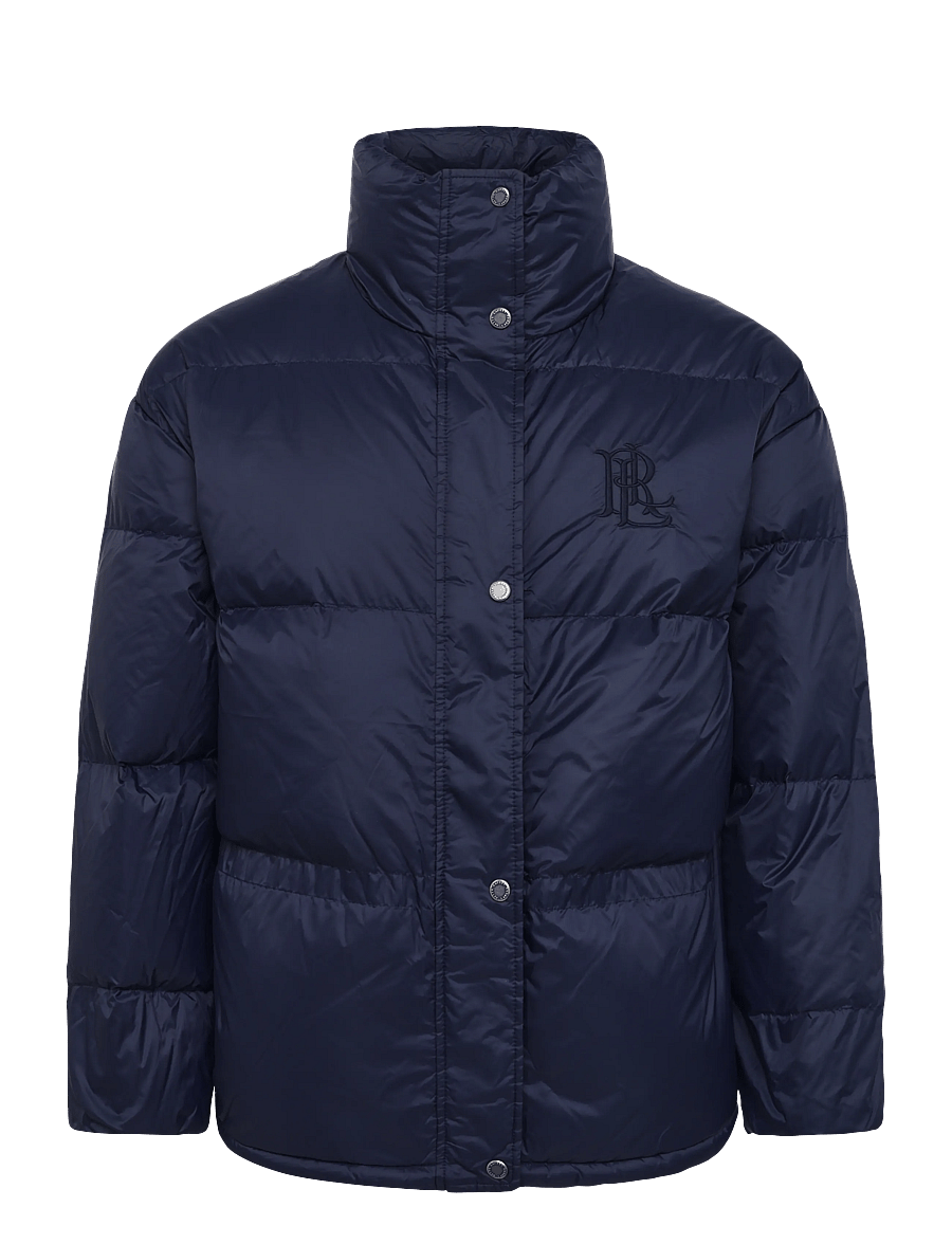 Lauren Ralph Lauren - Quilted Funnelneck Down Coat - winterjacken - lauren navy - 1