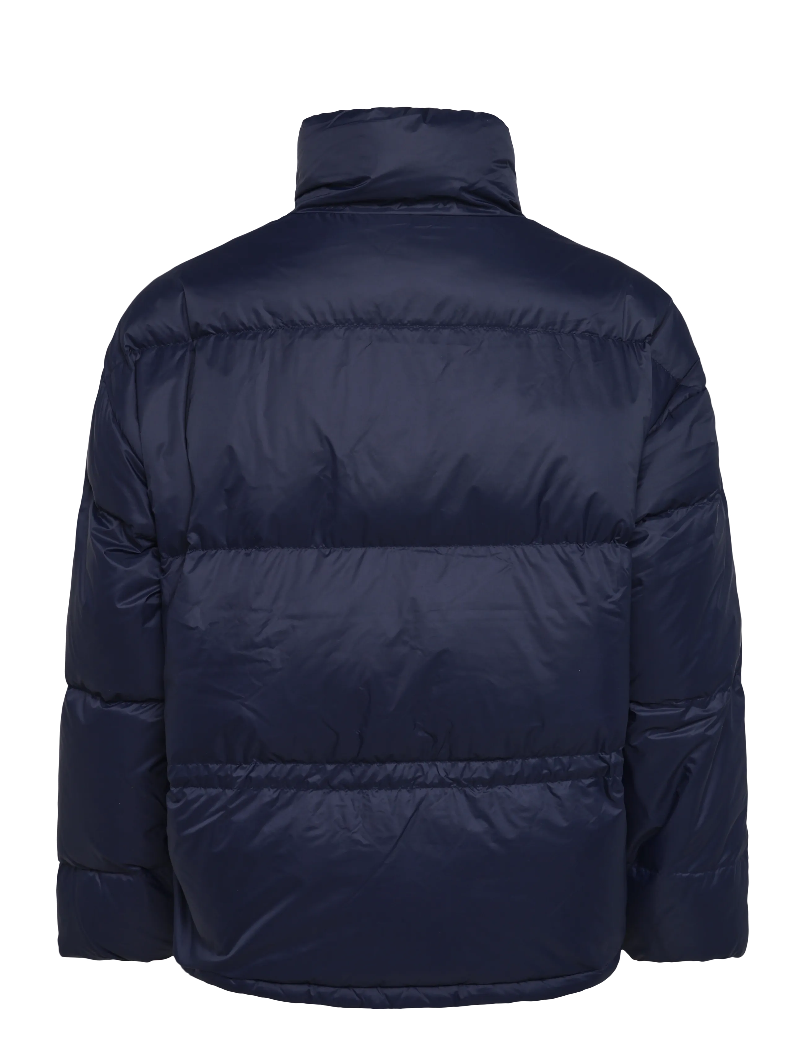 Lauren Ralph Lauren - Quilted Funnelneck Down Coat - lauren navy - 2