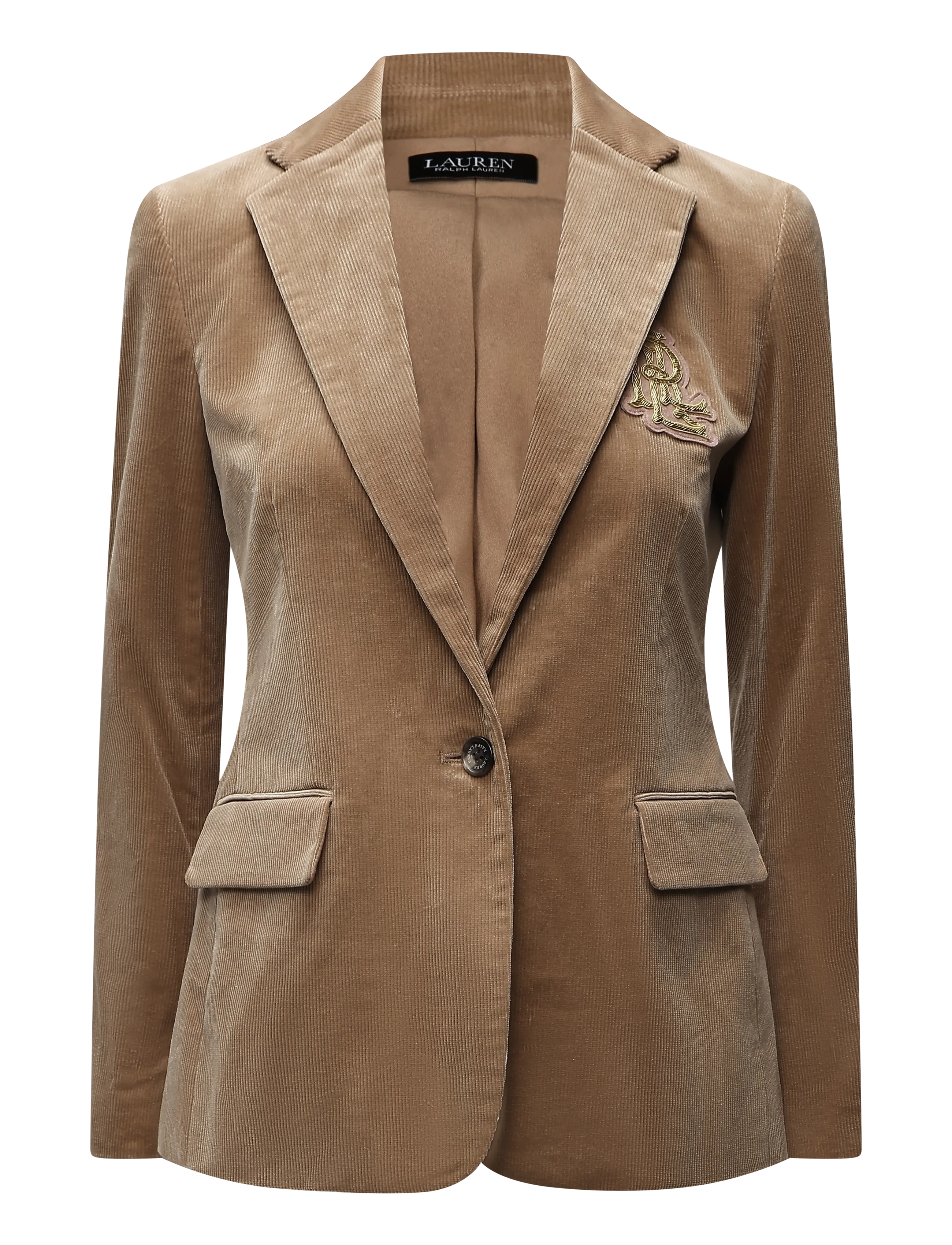 Lauren Ralph Lauren Manchesterkavaj med bullion - Kollektioner - LAUREN CAMEL / brown