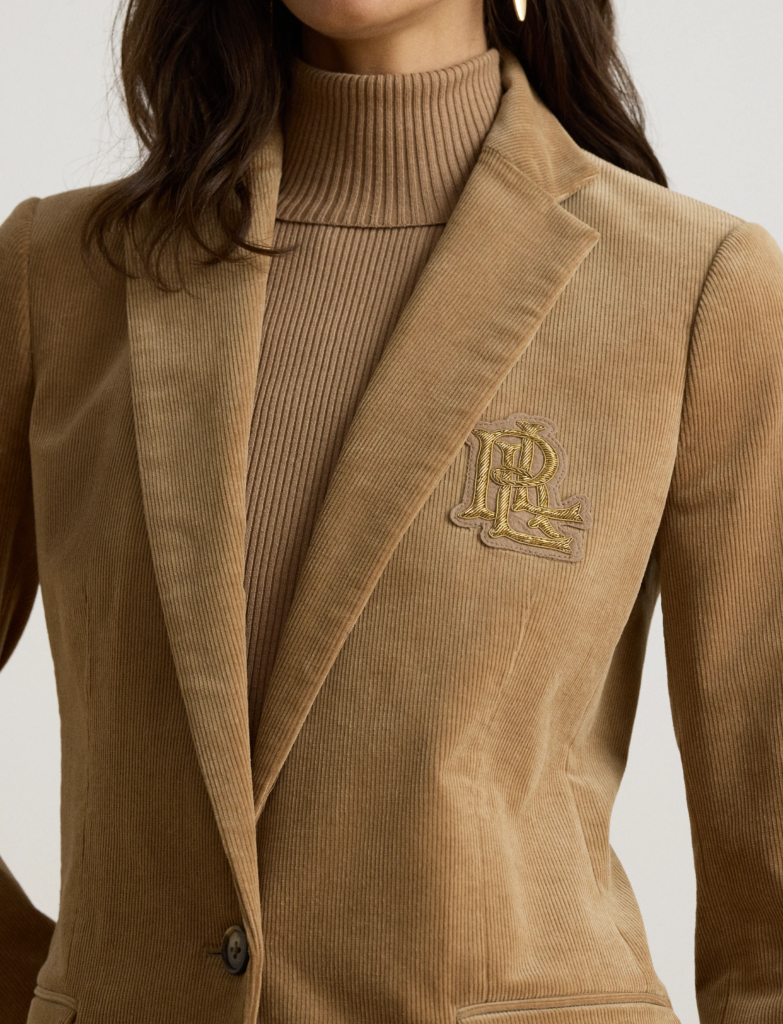 Lauren Ralph Lauren Bullion Stretch-Cotton Corduroy Blazer dam – bild 7