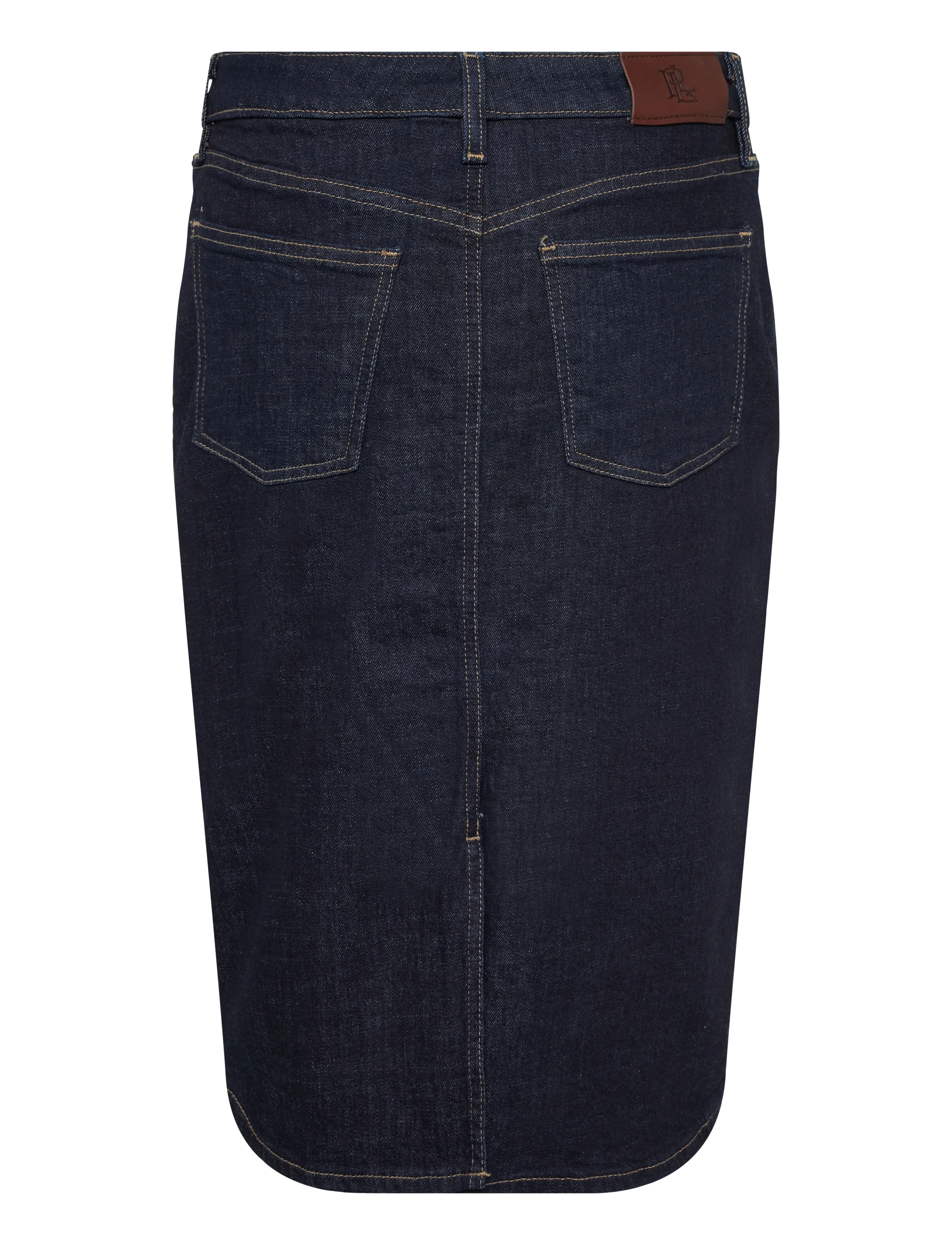 Lauren Ralph Lauren - Denim Pencil Skirt - jupes en jeans - rinse wash - 2