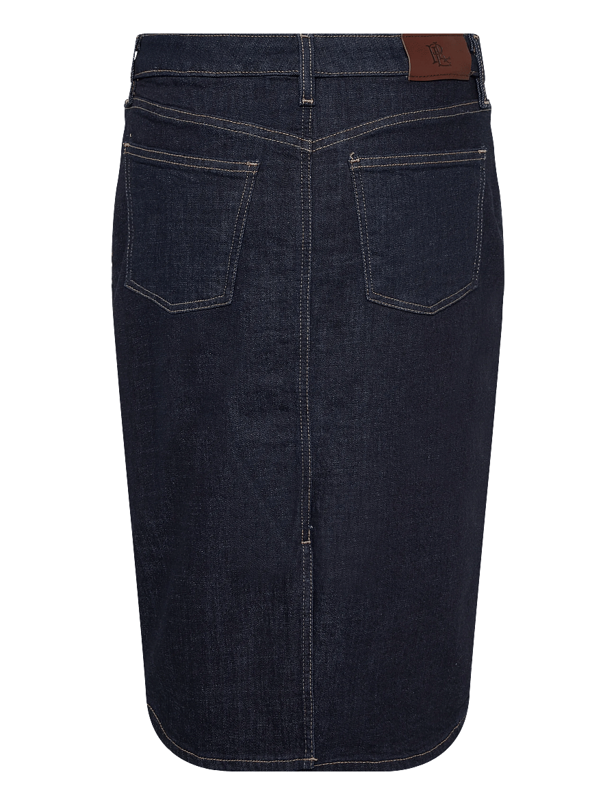 Lauren Ralph Lauren - Denim Pencil Skirt - jupes en jeans - rinse wash - 2