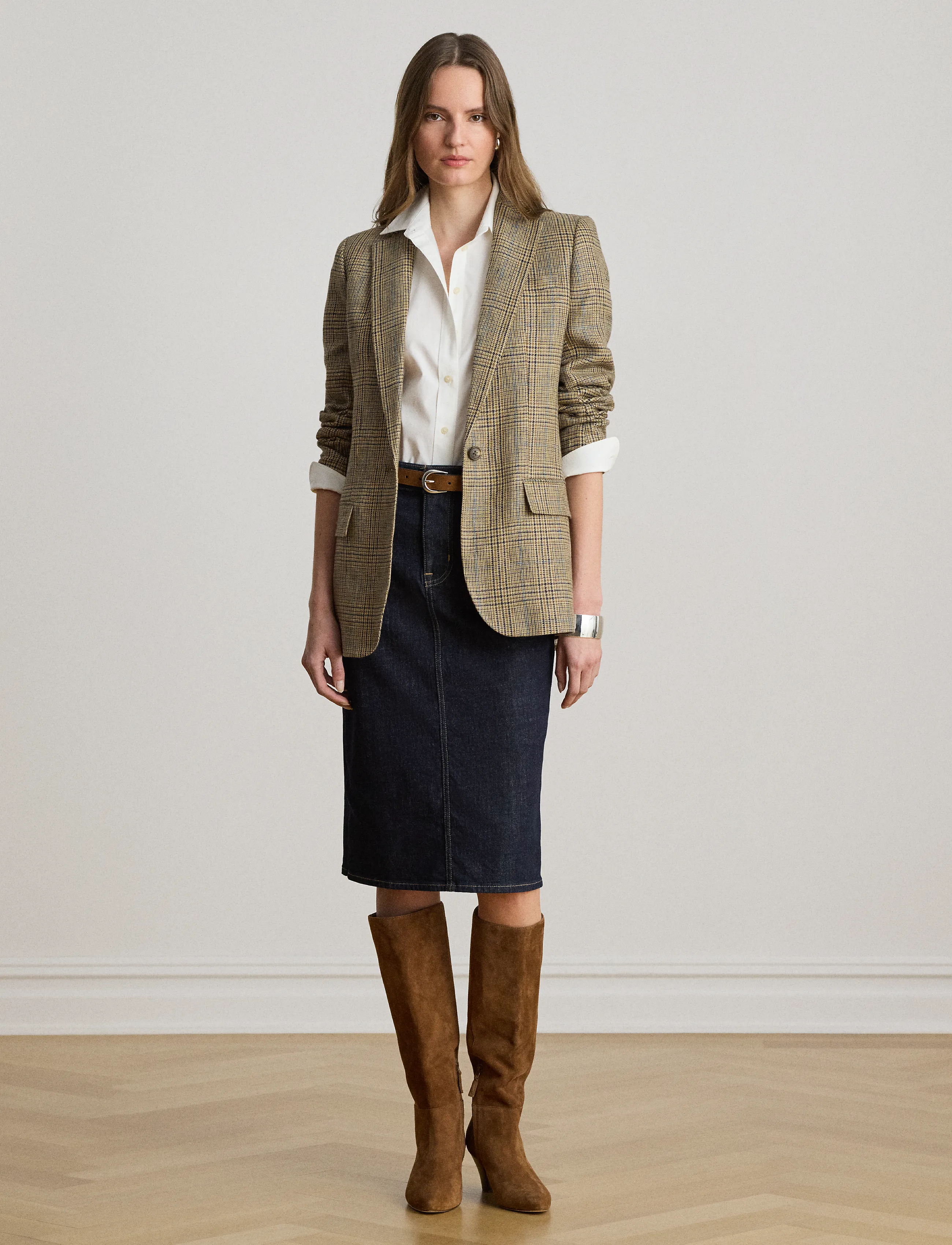Lauren Ralph Lauren Denim Pencil Skirt jeanskjolar dam – bild 7