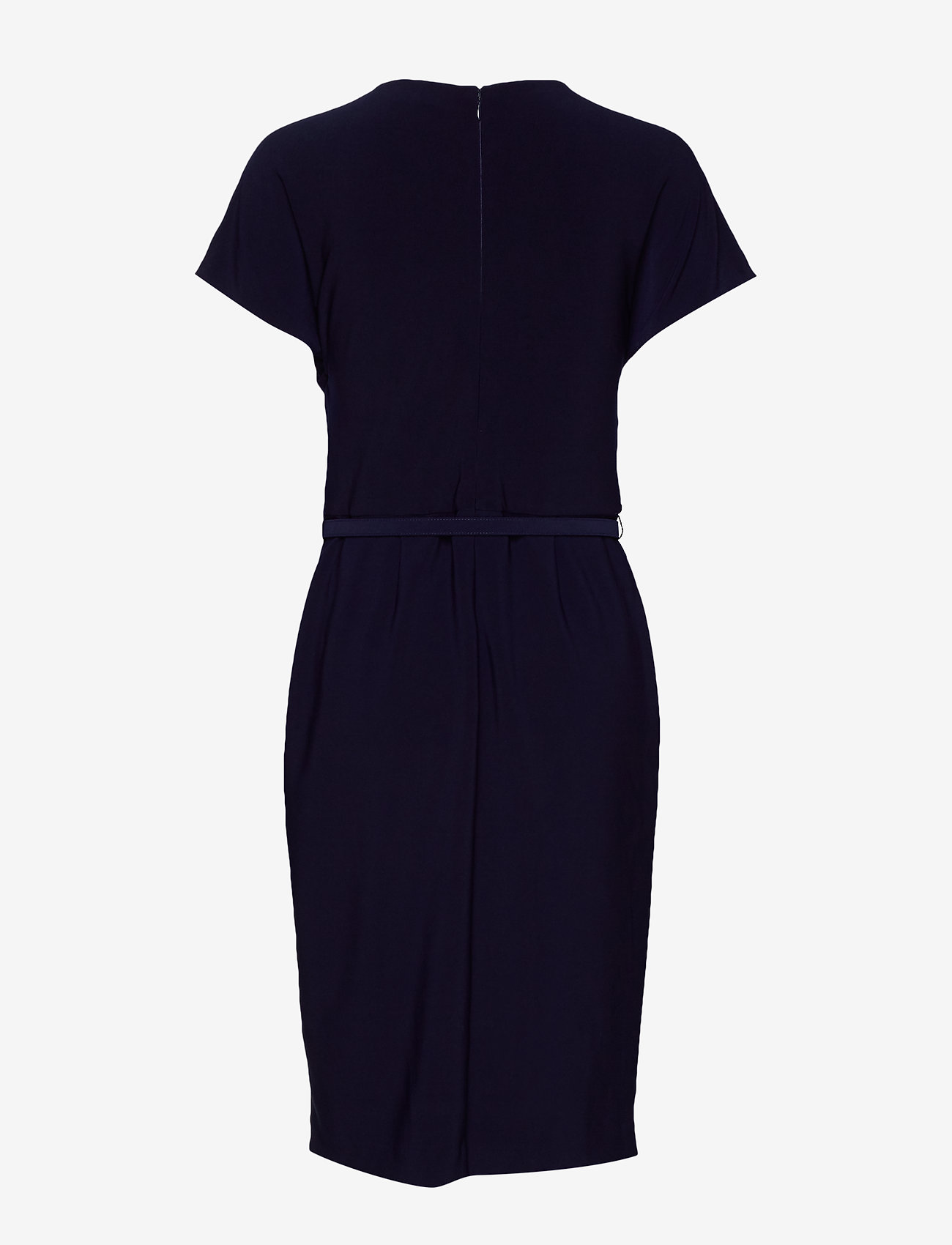 Lauren Ralph Lauren - BONDED MJ-DRESS W/ BELT - lighthouse navy - 1