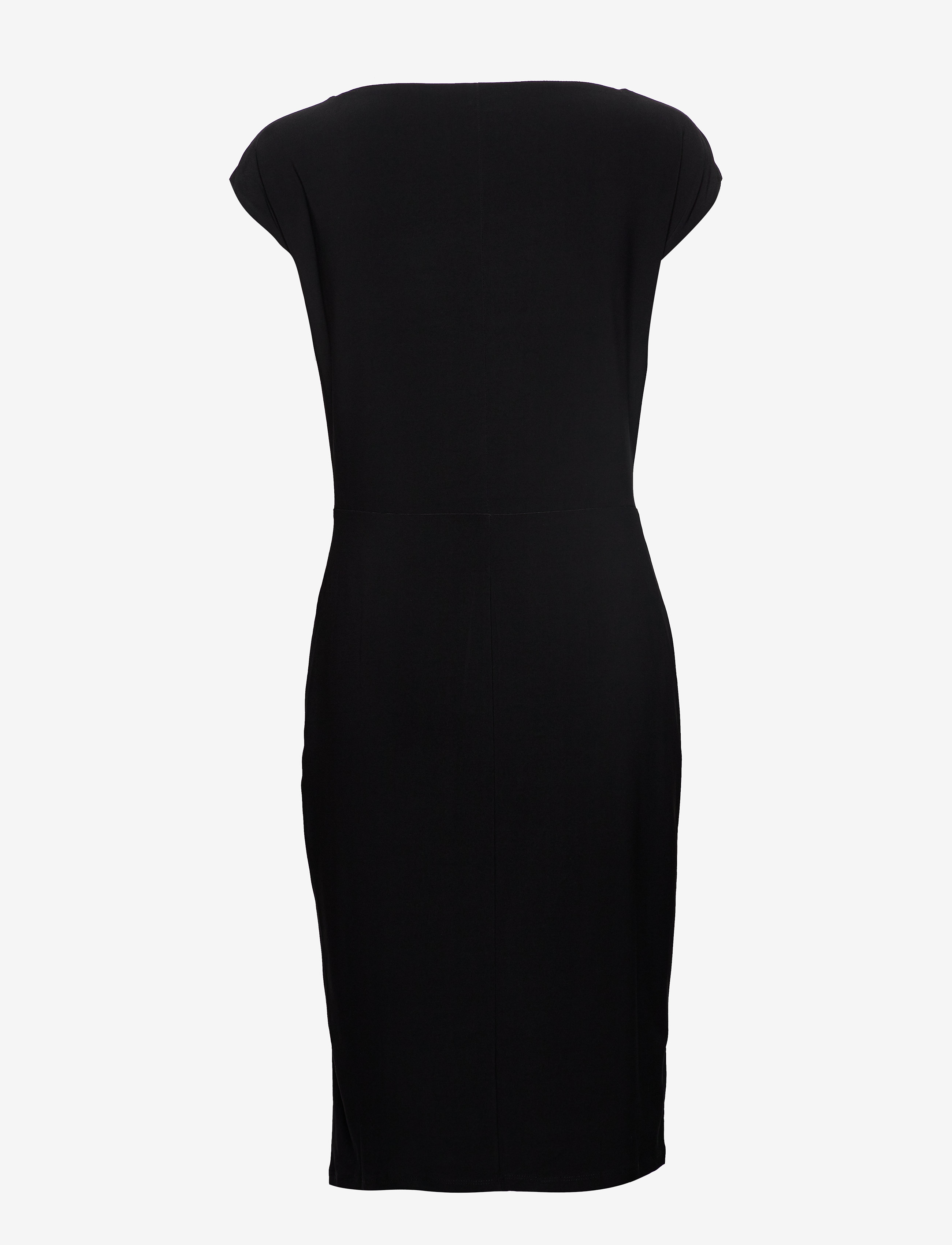 Lauren Ralph Lauren - Cowlneck Jersey Dress - black - 1