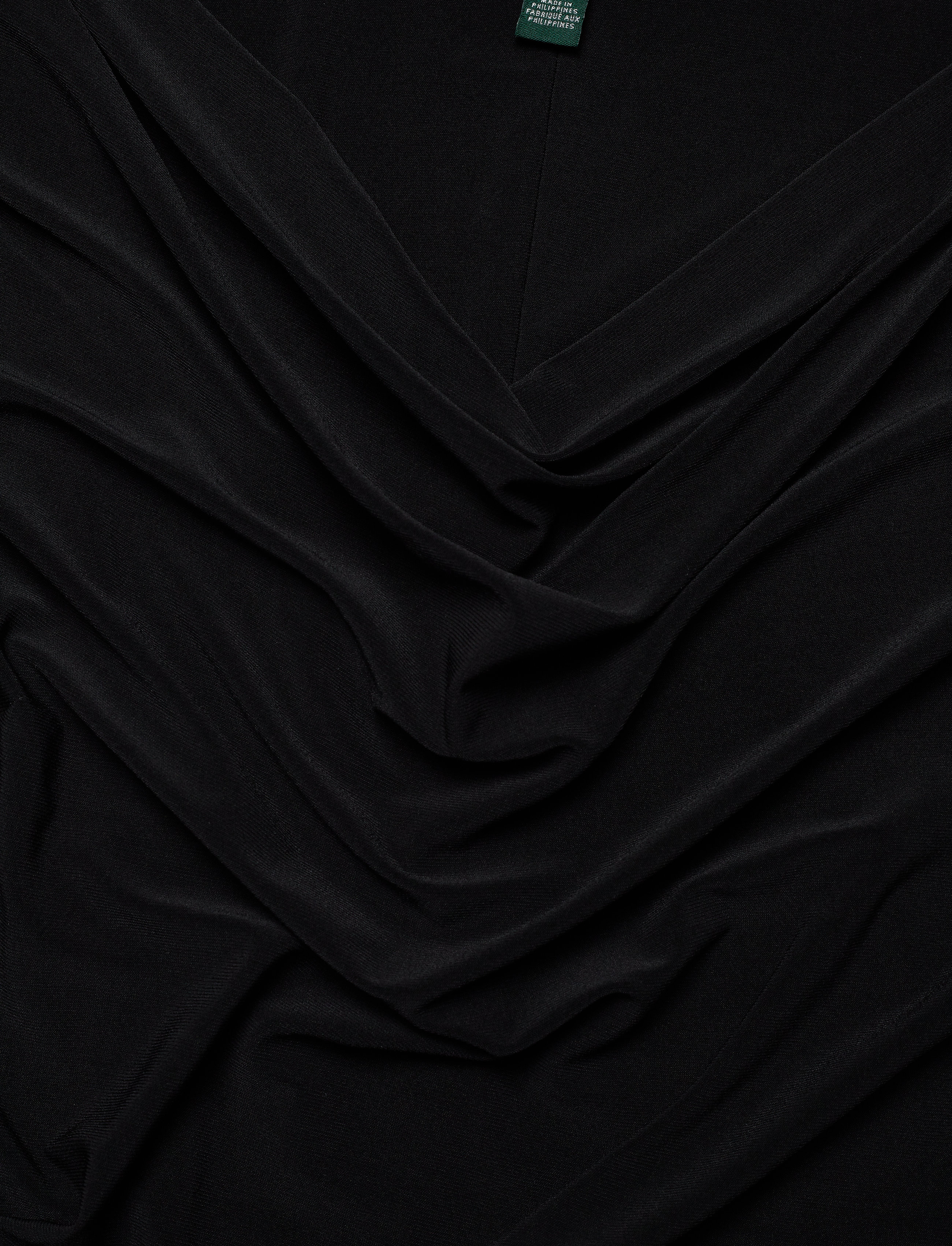 Lauren Ralph Lauren - Cowlneck Jersey Dress - black - 2