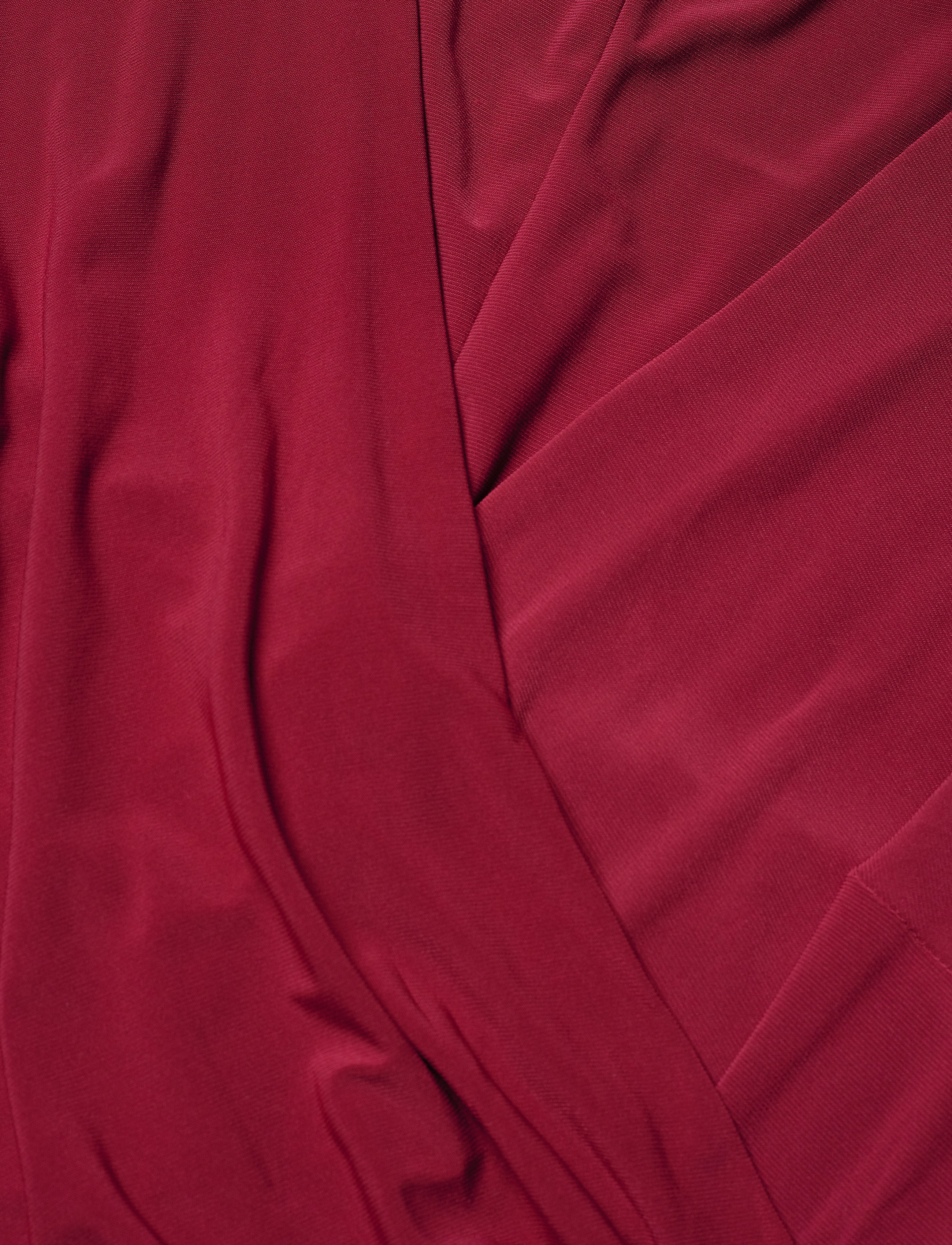 Lauren Ralph Lauren - MID WEIGHT MJ-DRESS - dark raspberry - 2
