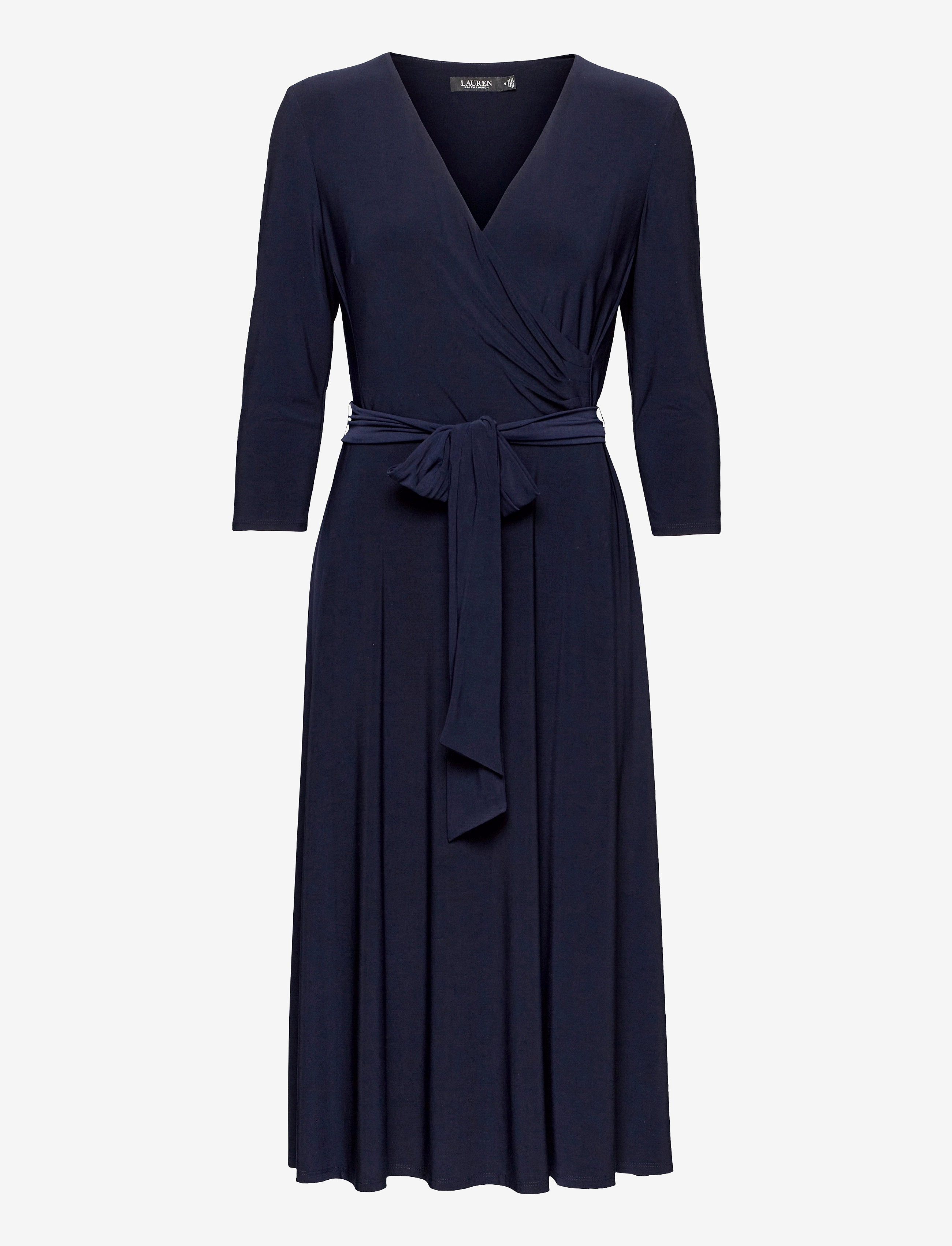 Surplice Jersey Dress - LIGHTHOUSE NAVY