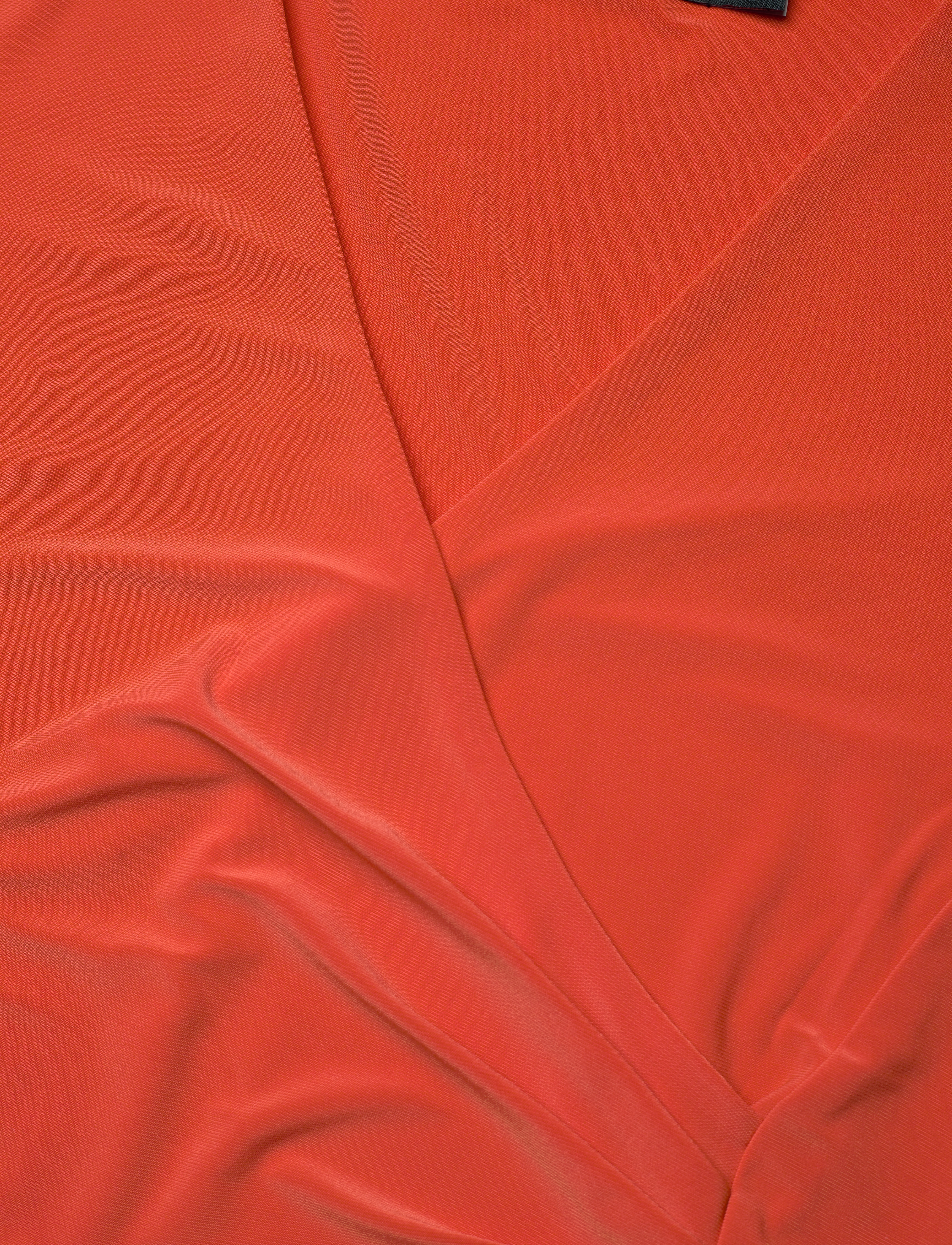 Lauren Ralph Lauren - Surplice Jersey Dress - wickelkleider - orange lily - 2