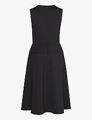 Lauren Ralph Lauren - Buckle-Trim Ponte Sleeveless Dress - midi kjoler - black - 1