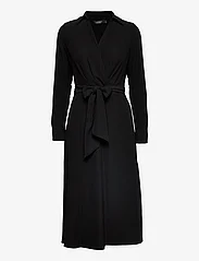 Lauren Ralph Lauren - TRIPLE GEORGETTE-DRESS - susiaučiamosios suknelės - black - 0