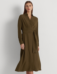 Lauren Ralph Lauren - TRIPLE GEORGETTE-DRESS - susiaučiamosios suknelės - botanic green - 2