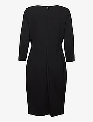 Lauren Ralph Lauren - Ponte Three-Quarter-Sleeve Dress - vakarėlių drabužiai išparduotuvių kainomis - black - 1