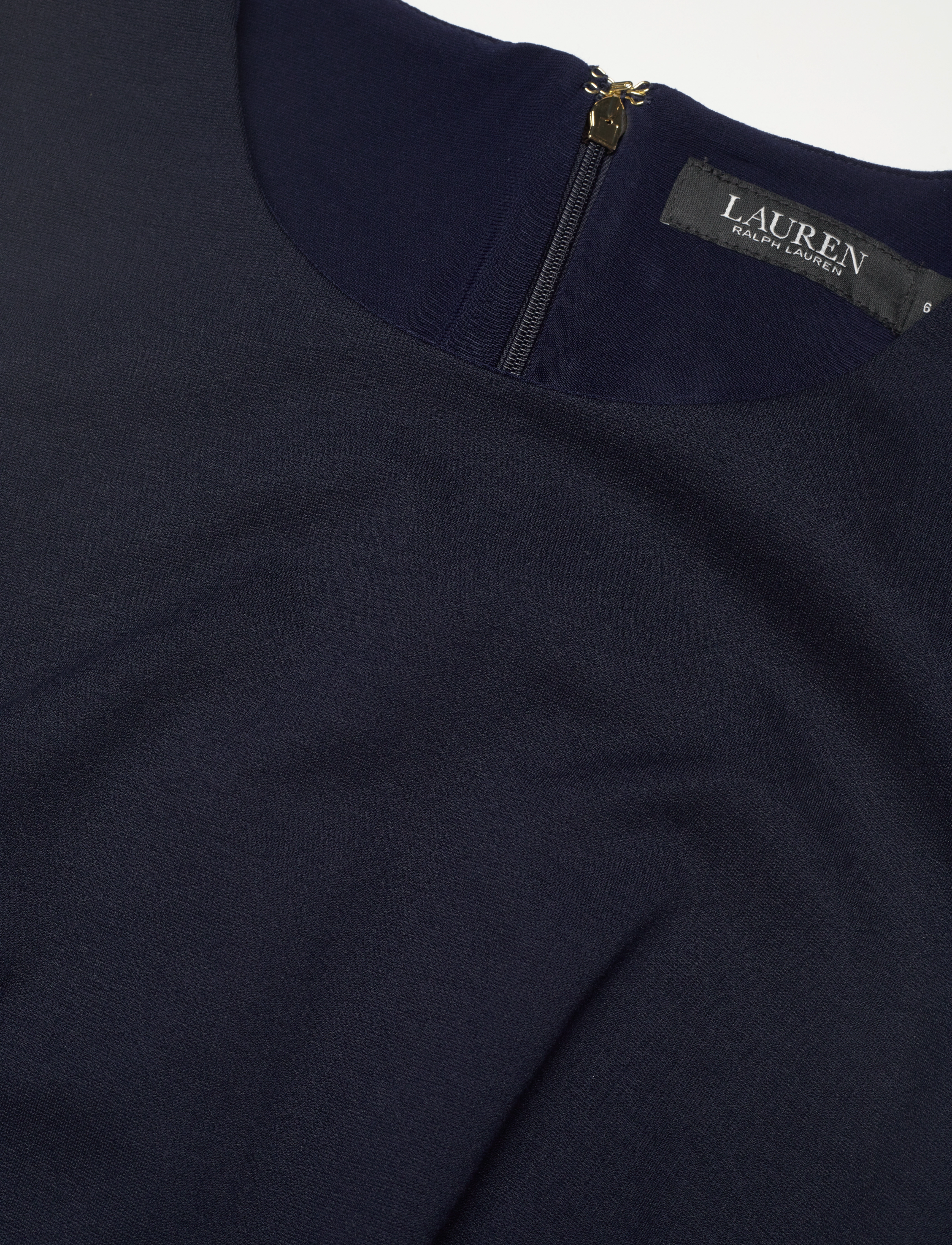 Lauren Ralph Lauren - Ponte Sheath Dress - korte kjoler - lighthouse navy - 2