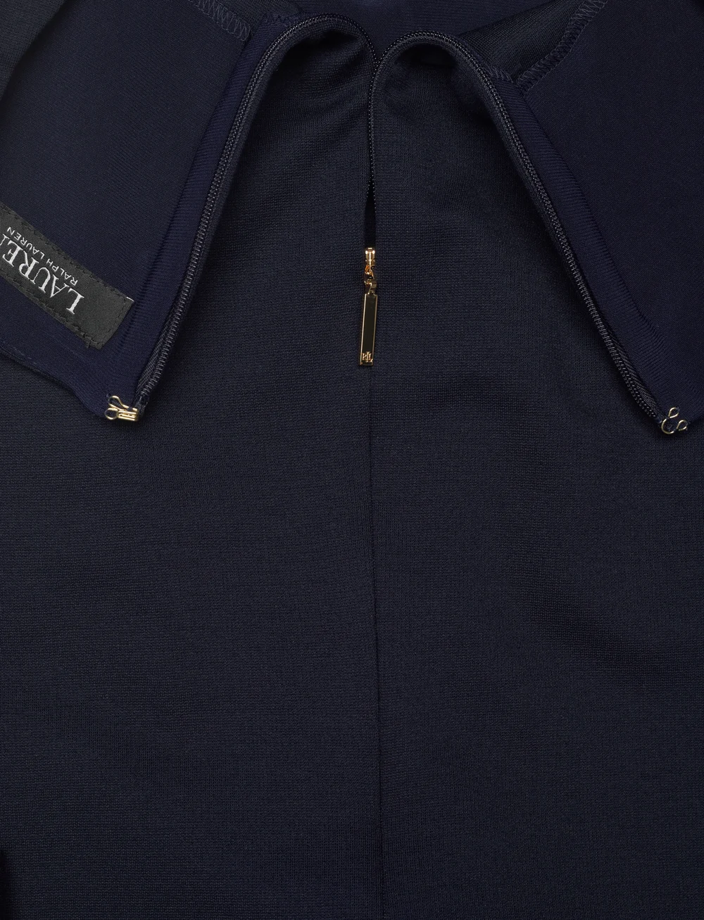 Lauren Ralph Lauren - Ponte Sheath Dress - minikleidid - lighthouse navy - 3