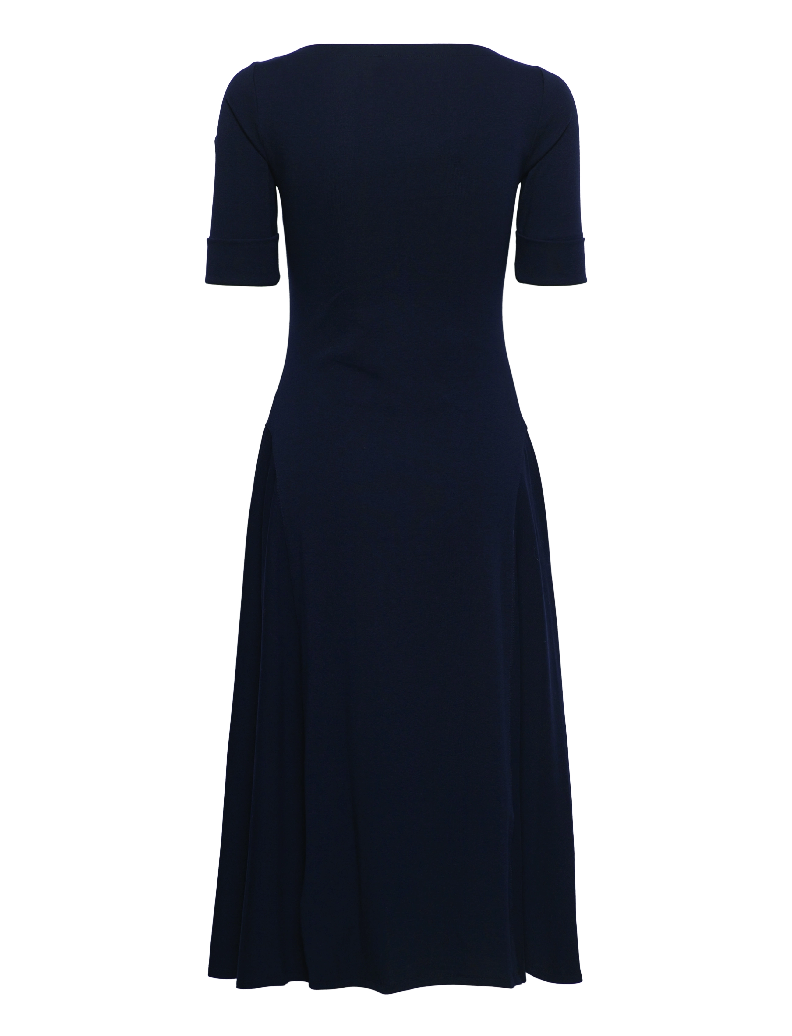 Lauren Ralph Lauren - Stretch Cotton Midi Dress - lighthouse navy - 2