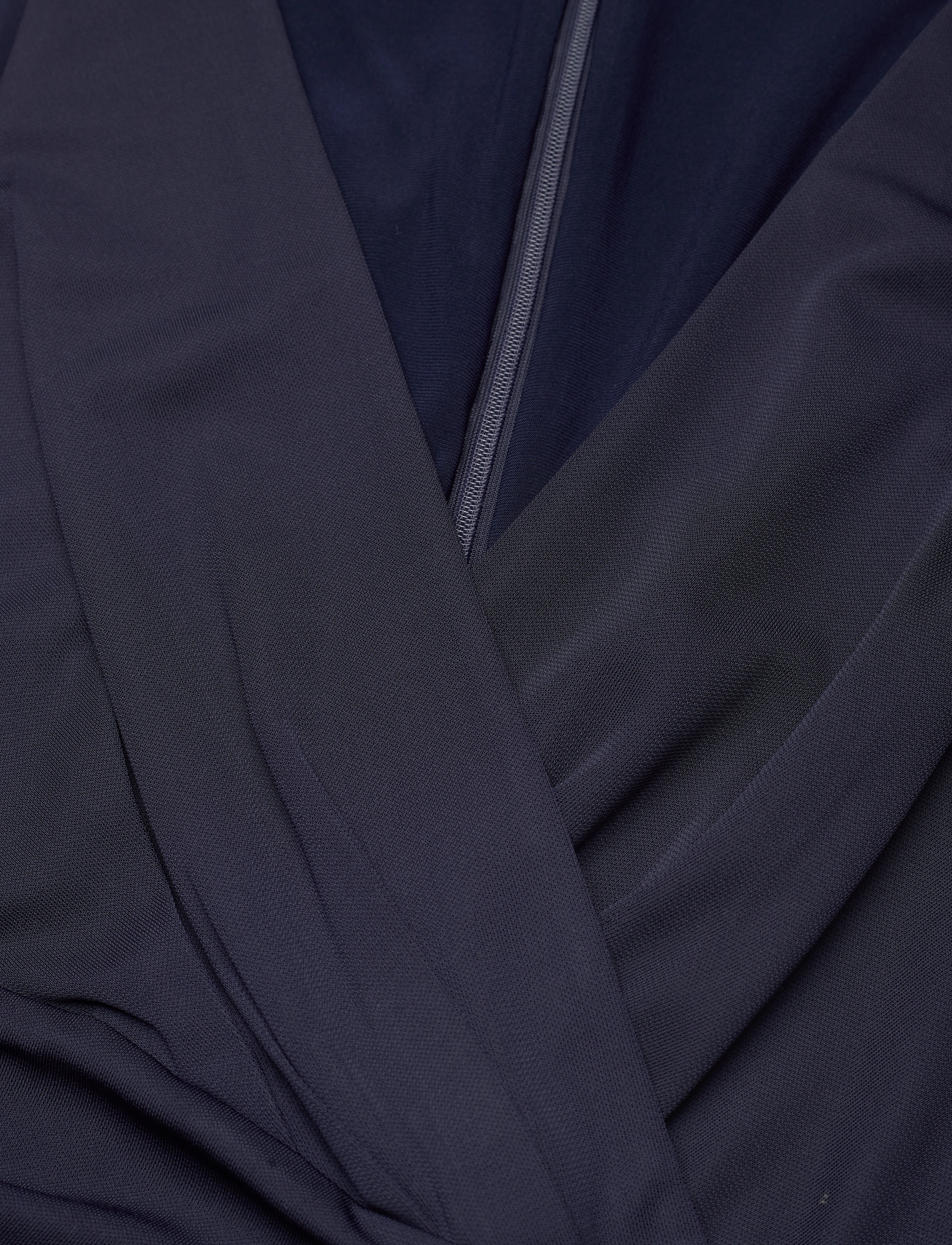 Lauren Ralph Lauren - Surplice Jersey Sleeveless Dress - lighthouse navy - 3