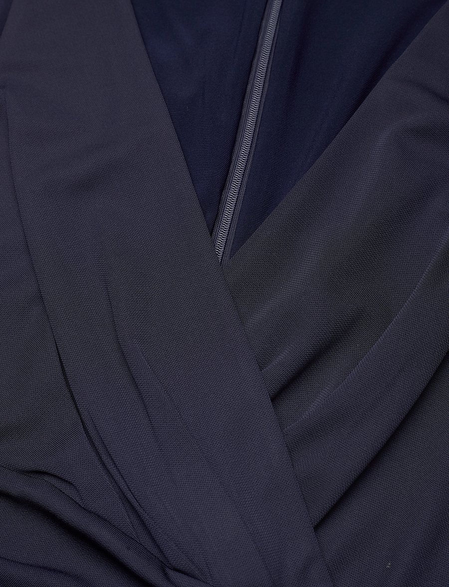 Lauren Ralph Lauren - Surplice Jersey Sleeveless Dress - lighthouse navy - 3