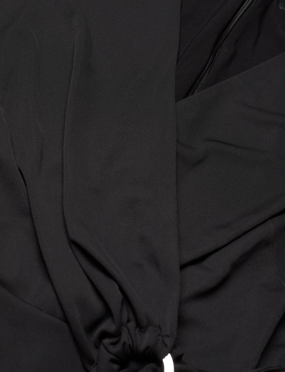 Lauren Ralph Lauren - Surplice Jersey Dress - slå-om-kjoler - black - 3