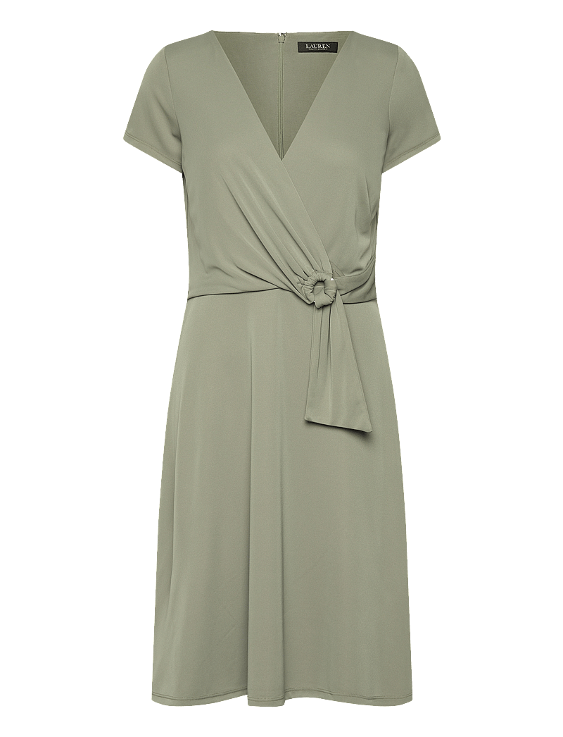Lauren Ralph Lauren - Surplice Jersey Dress - wickelkleider - sage green - 0