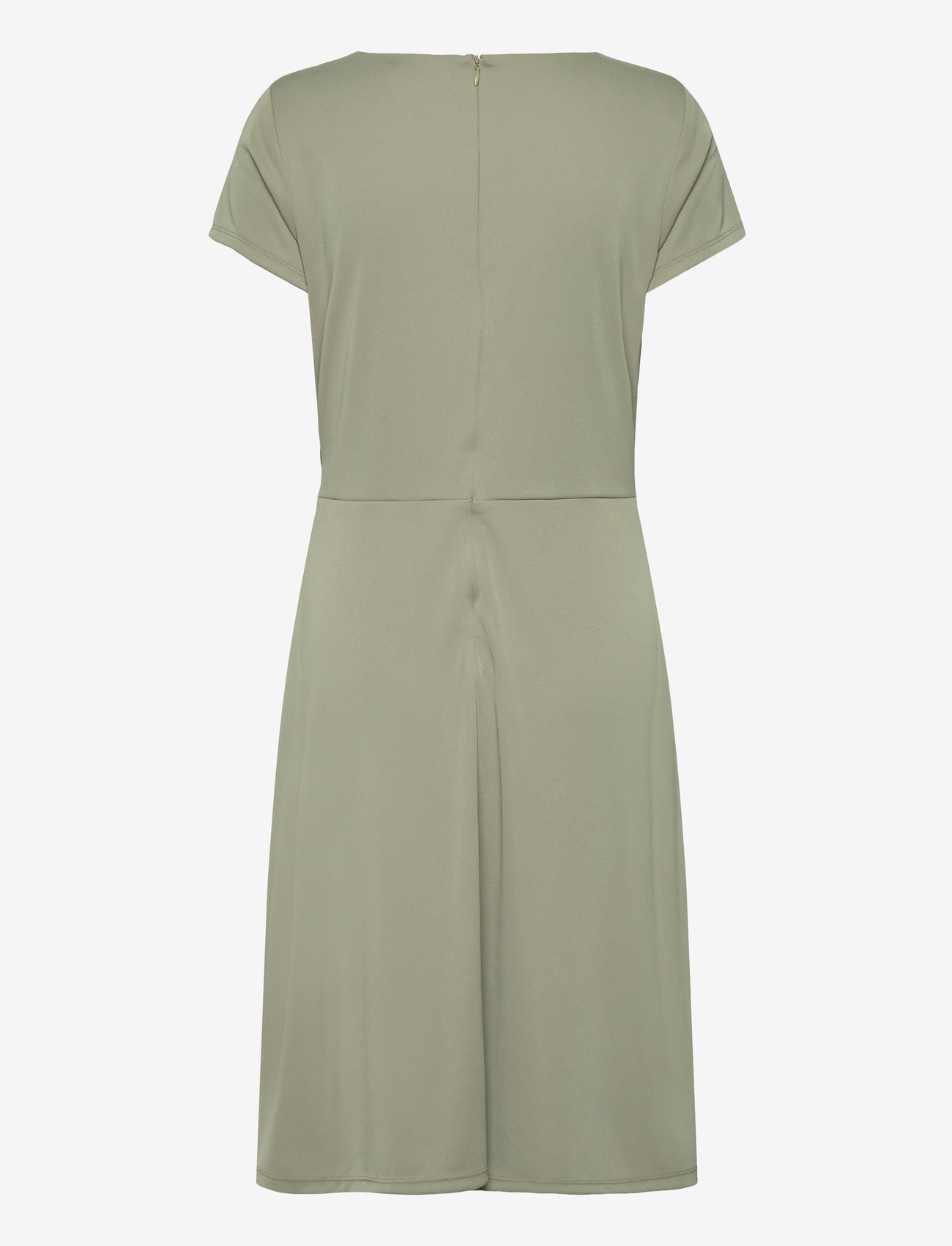 Lauren Ralph Lauren - Surplice Jersey Dress - slå-om-kjoler - sage green - 1