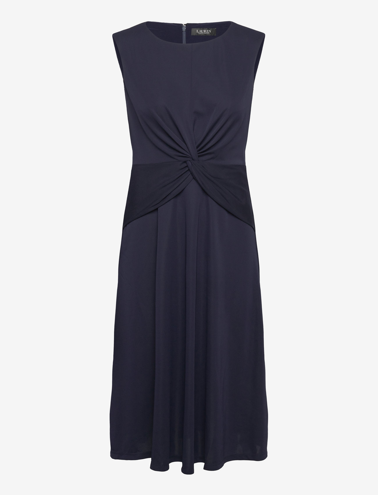 Lauren Ralph Lauren - Twist-Front Jersey Dress - lighthouse navy - 1