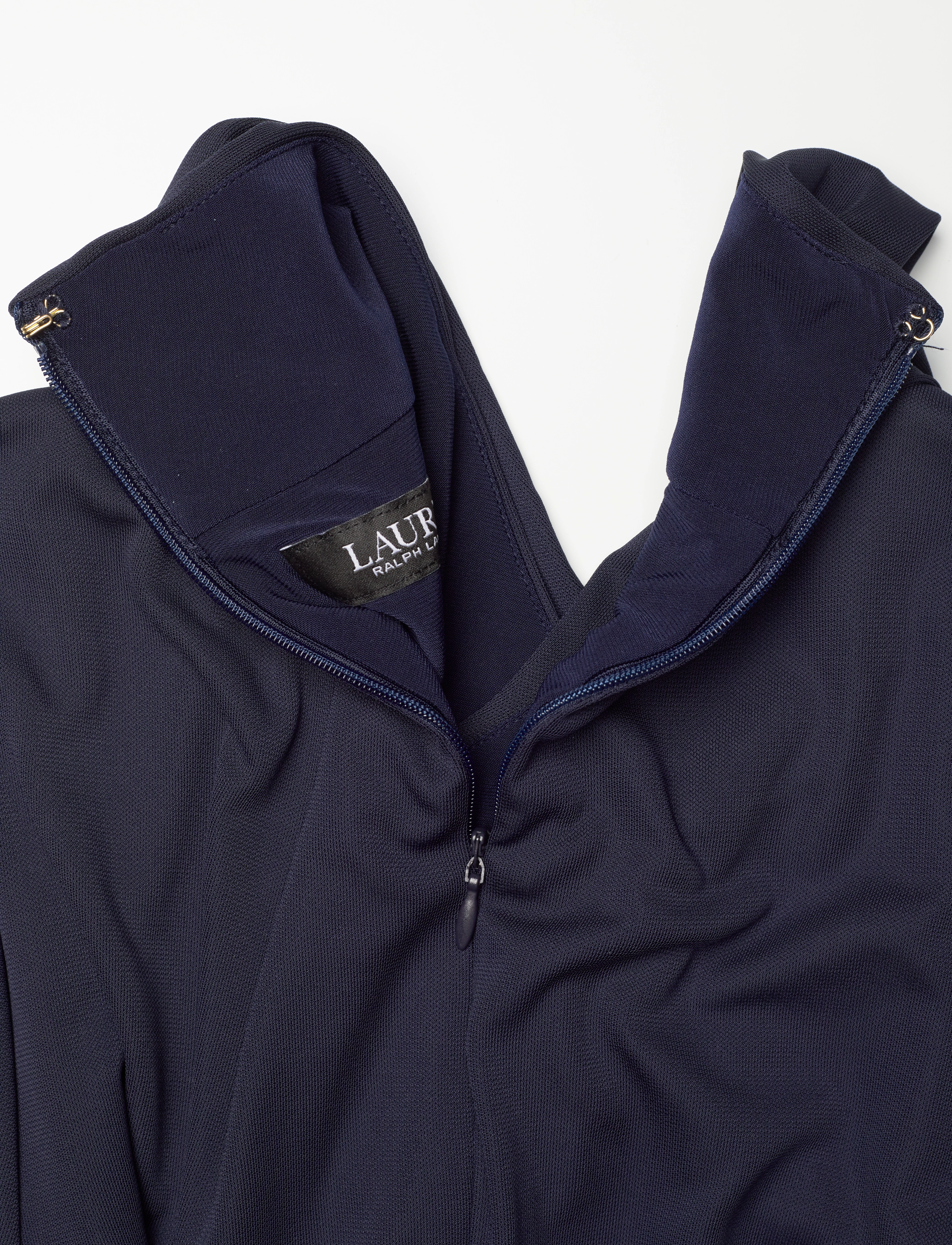 Lauren Ralph Lauren - STR MATTE JERSEY-DRESS - lighthouse navy - 4