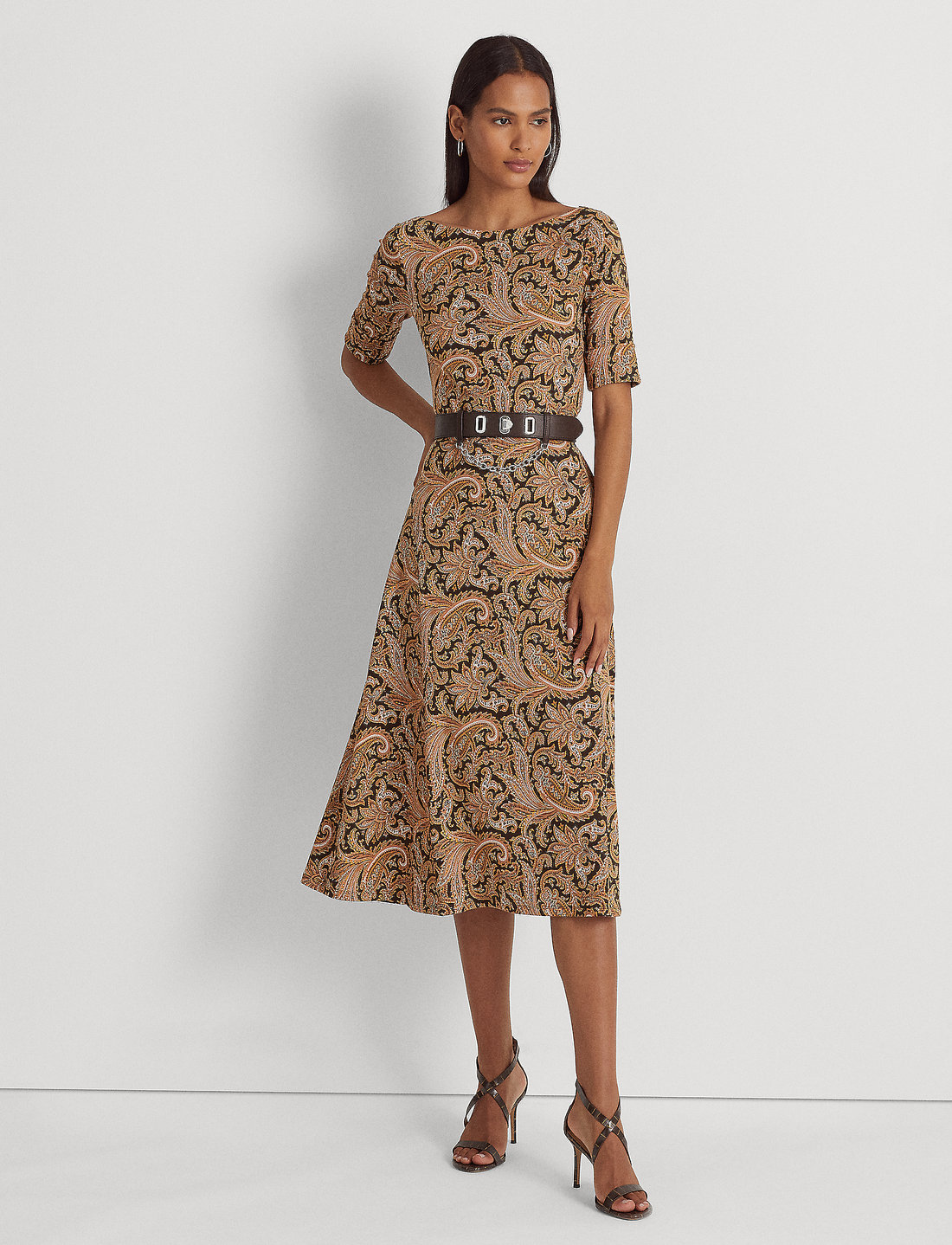Lauren ralph lauren paisley dress Clearance