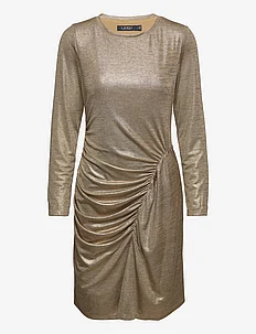 Foil-Print Jersey Dress, Lauren Ralph Lauren
