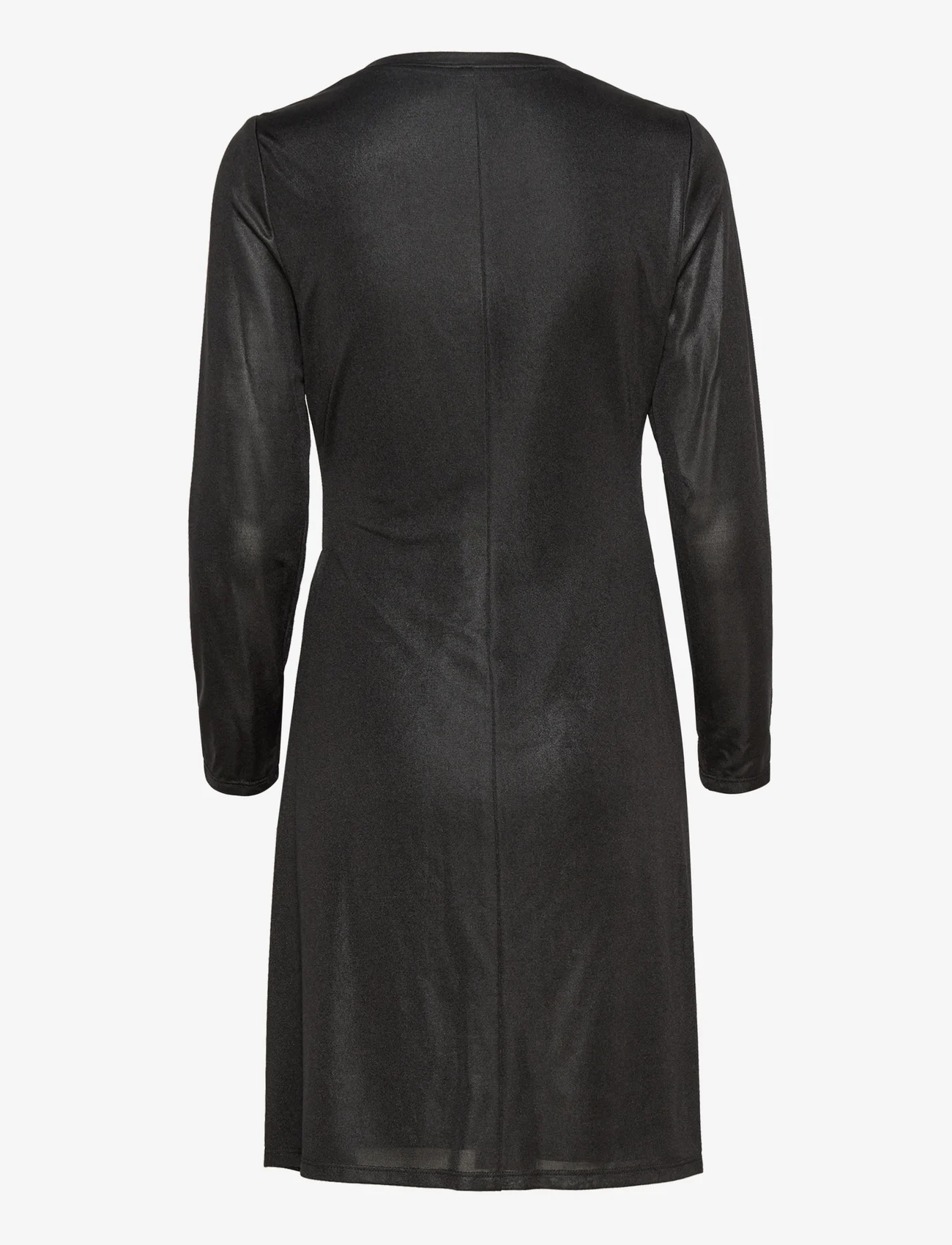 Lauren Ralph Lauren - Foil-Print Jersey Dress - vakarėlių drabužiai išparduotuvių kainomis - polo black - 1