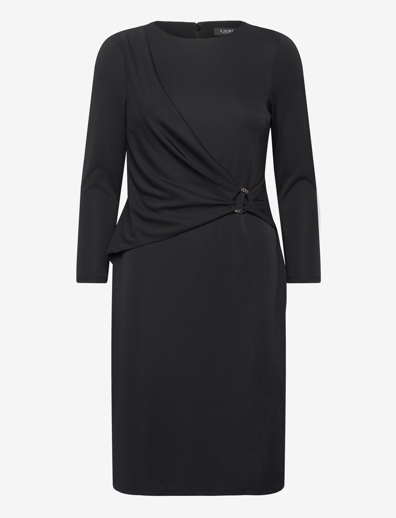 draped jersey dress LAPOINTE Jersey Asymmetrical Shawl Draped Gown main image 0