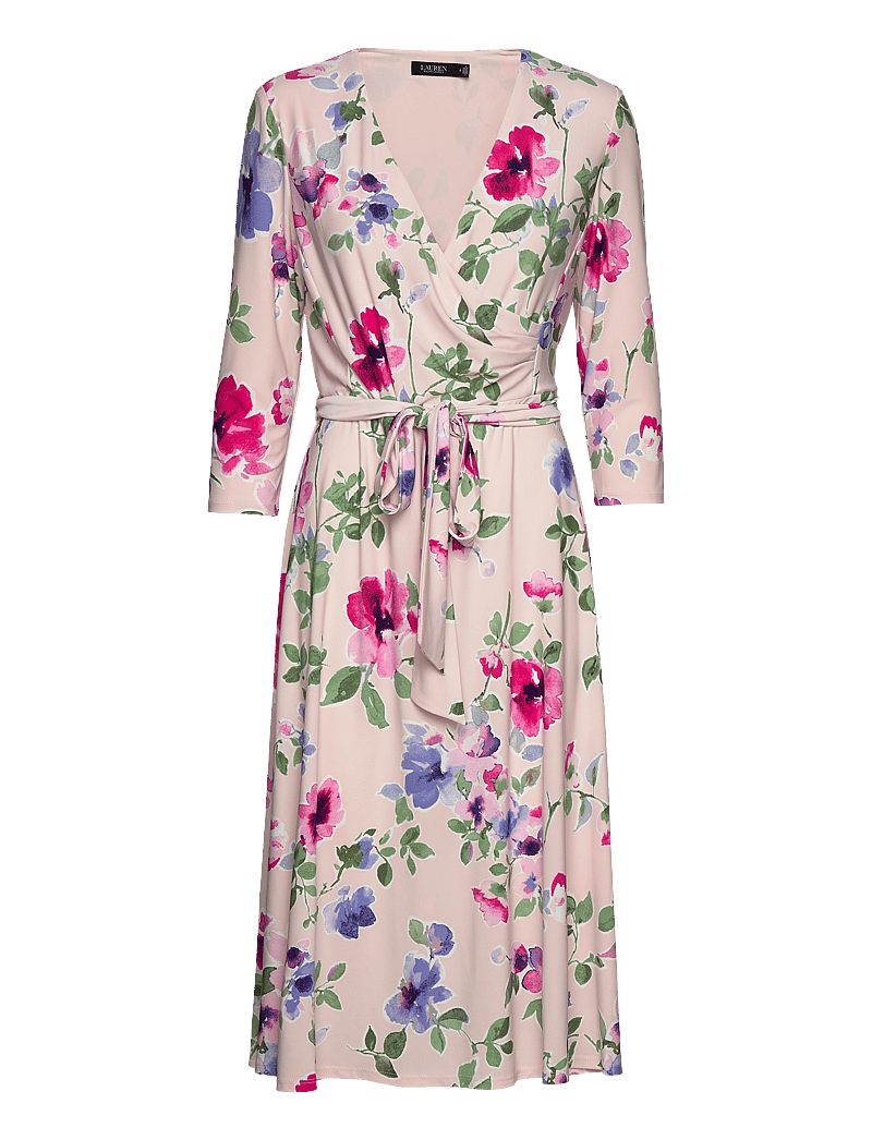 Lauren Ralph Lauren Floral Surplice Jersey Dress midi-kleider einkaufen bei Booztlet Lauren Ralph Lauren Floral Surplice Jersey Dress midi-kleider einkaufen bei Booztlet