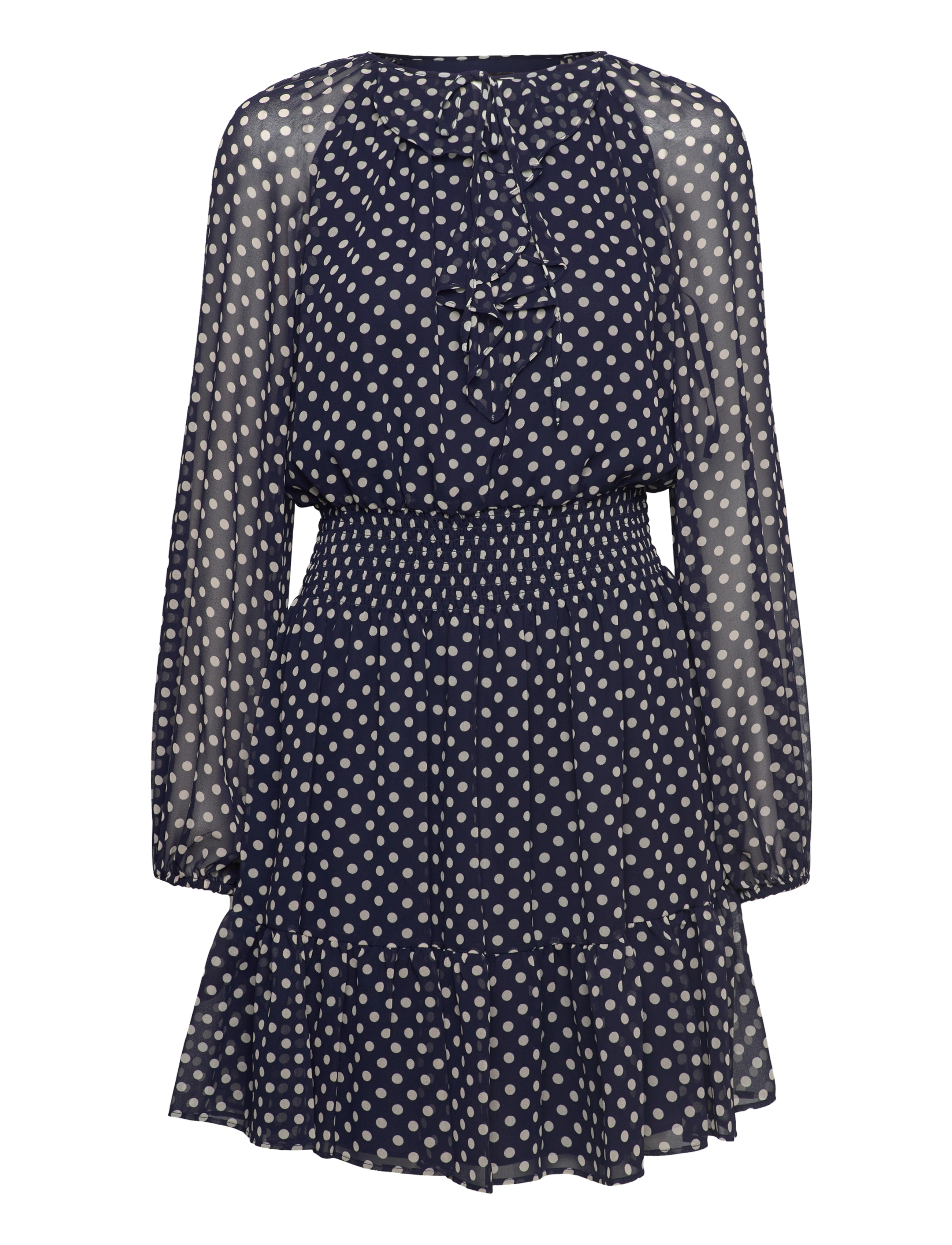 sachin and babi light blue dress black and white polka dot dresses - main image 0