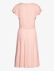 Lauren Ralph Lauren - Belted Bubble Crepe Dress - vidutinio ilgio suknelės - pale pink - 1