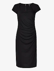 Lauren Ralph Lauren - Stretch Jersey Dress - vidutinio ilgio suknelės - black - 0