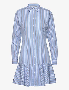 Striped Cotton Broadcloth Shirtdress, Lauren Ralph Lauren
