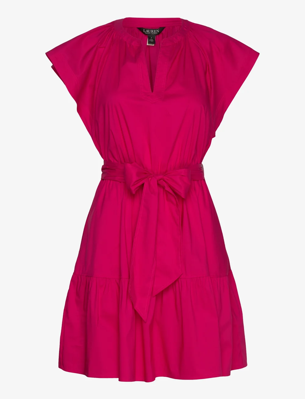 Lauren ralph lauren 2025 silk stretch cotton dress