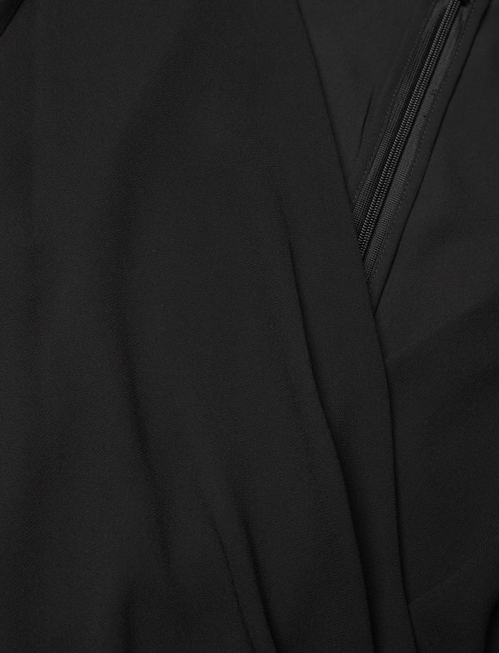 Lauren Ralph Lauren - Belted Georgette Dress - slå-om-kjoler - black - 2