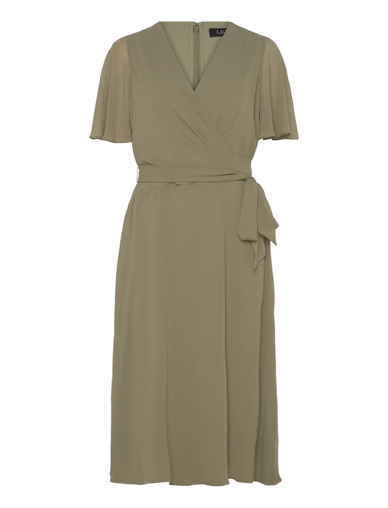 Belted Georgette Dress
