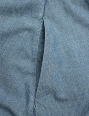 Lauren Ralph Lauren - Belted Denim Bubble-Sleeve Shirtdress - kreklkleitas - salt creek wash - 4
