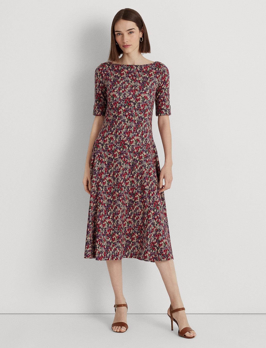 Floral ralph lauren dress hotsell
