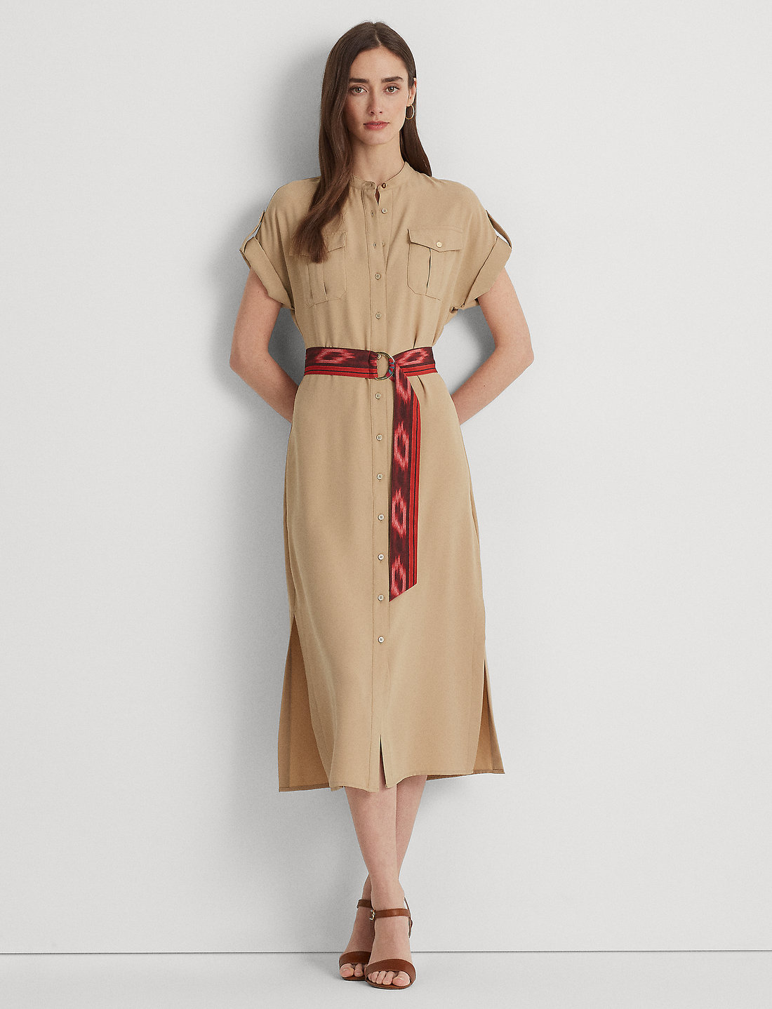 Lauren ralph lauren georgette shirtdress Clearance