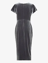 Lauren Ralph Lauren - Velvet Flutter-Sleeve Cocktail Dress - ballīšu apģērbs par outlet cenām - dark modern slate - 1