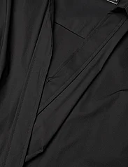 Lauren Ralph Lauren - Belted Cotton-Blend Tiered Dress - midikleider - black - 2