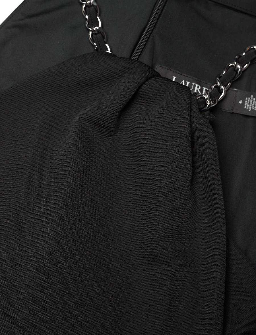 Lauren Ralph Lauren - Stretch Jersey Halter Dress - black - 2